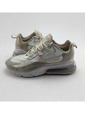 Womens Nike Air Max 270 React Summit White Orewood Shoes CJ0619-102 Size 8